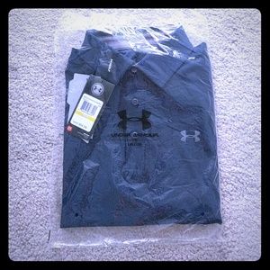 Under Armour Navy Golf Shirt